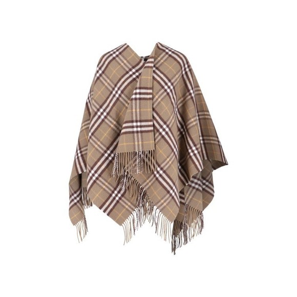 Burberry Wool-Cashmere Poncho – Brown - NWT - Picture 1 of 3